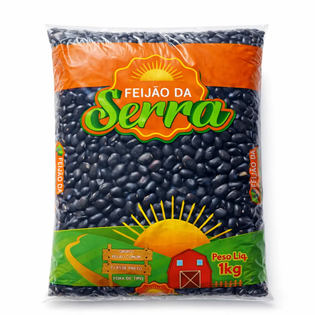 Frijoles negros - Serra (1kg)
