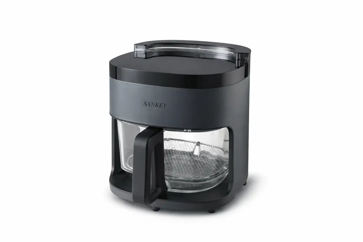 Freidora a vapor - vaso de cristal