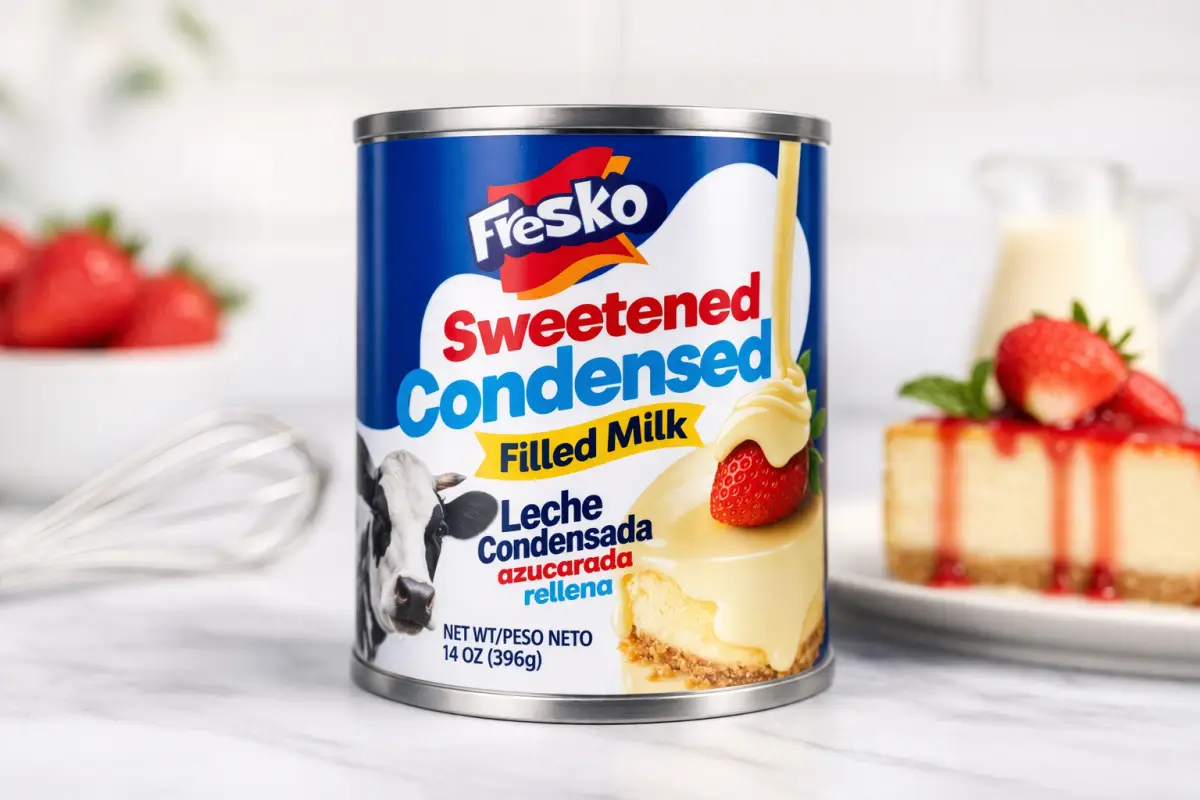 Leche Condensada Azucarada Fresko – 396g (14 oz)