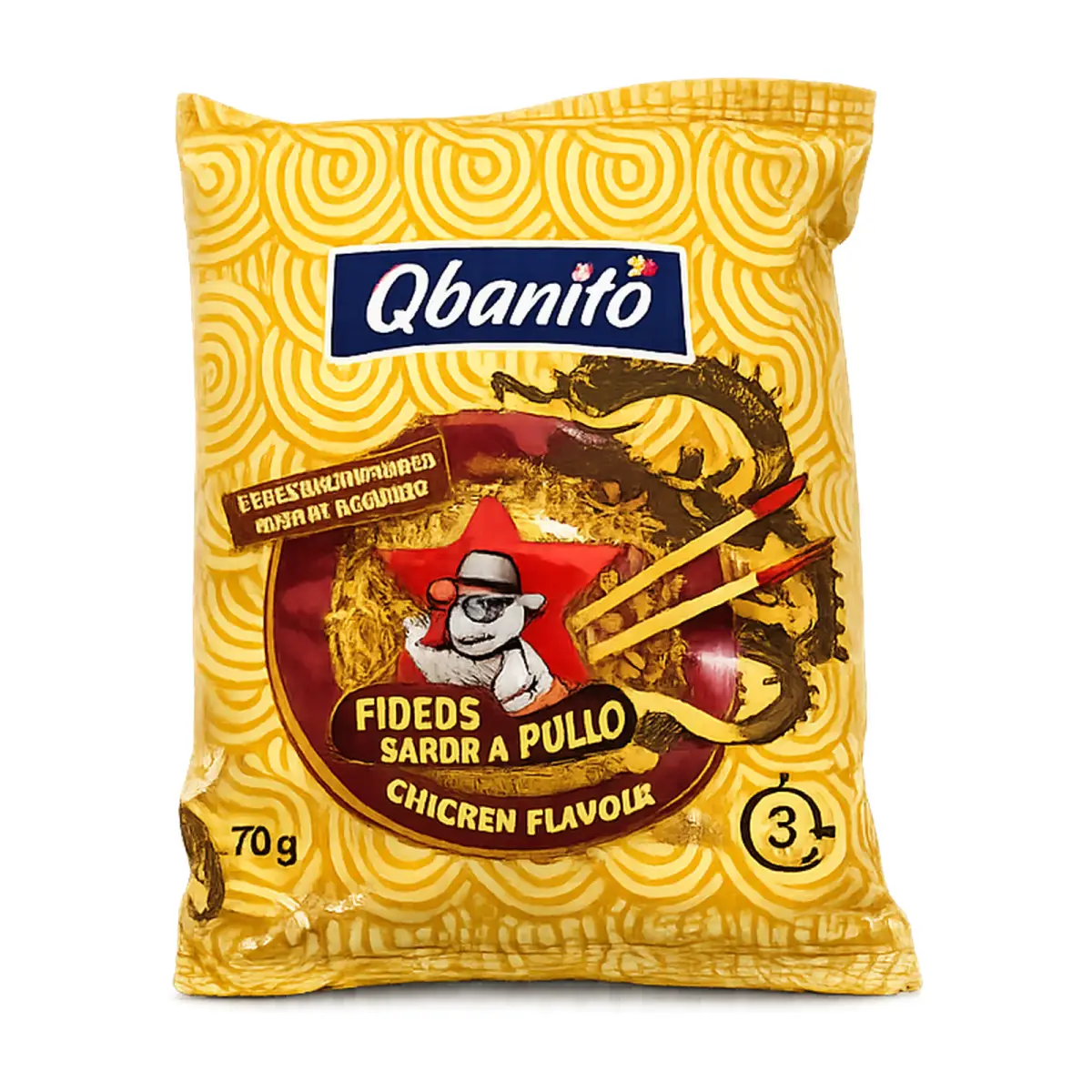 Fideos Instantáneos Sabor a Pollo (70g)