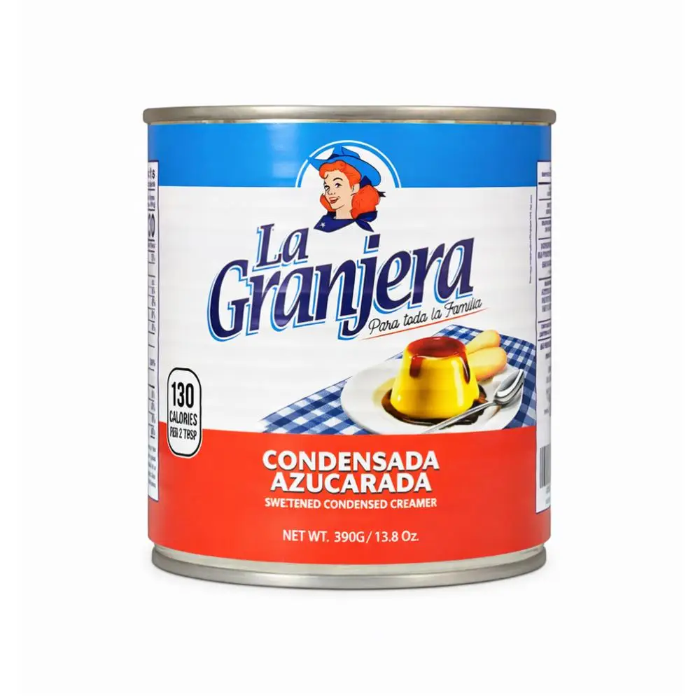 Leche condensada azucarada La Granjera (390 g / 13.8 oz)