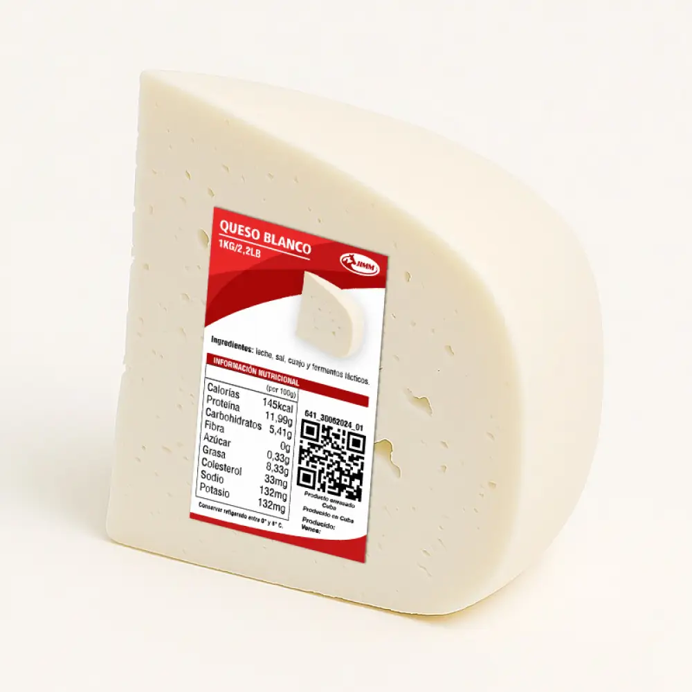 Queso blanco Jimm (1 kg / 2.2)