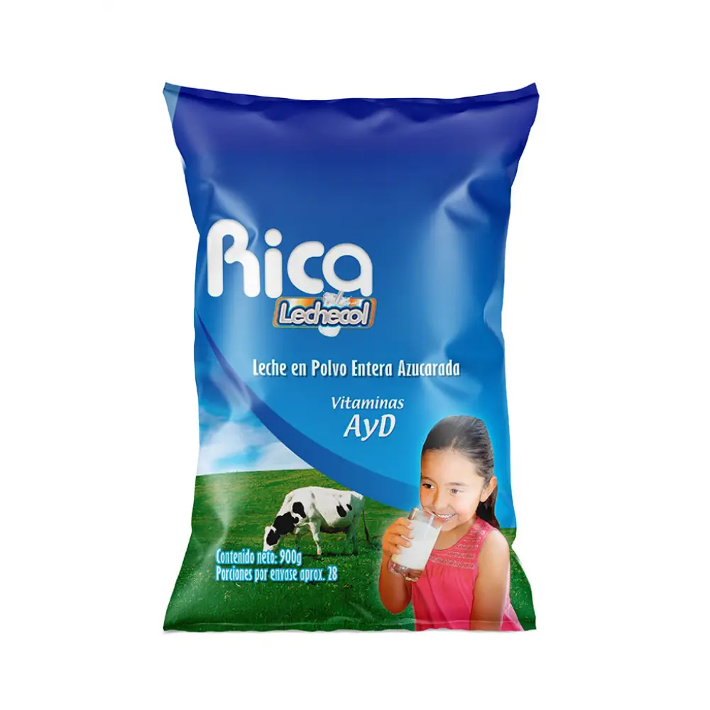 Leche en polvo entera azucarada Rica (900 g / 1.98 lb)